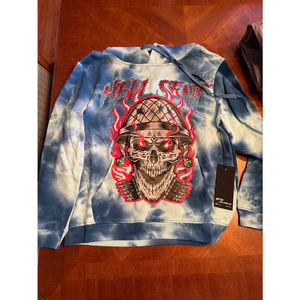 NWT GTFO Skull Hell Sent Tie Dye Hoodie